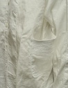 Kapital camicia bianca in cotone e lino EK-497 WHITE acquista online
