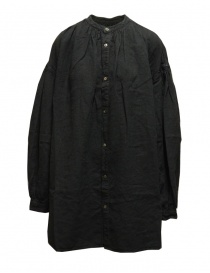 Kapital black oversize GYPSY blouse in linen price
