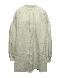 Kapital oversize GYPSY blouse in white linen canvas price