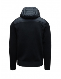 Parajumpers Illuga black down jacket with wool sleeves price