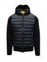Parajumpers Illuga black down jacket with wool sleeves buy online PMKNIKN02 ILLUGA PENCIL 710