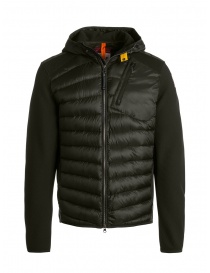 Parajumpers Nolan sycamore hooded down jacket fabric sleeves online