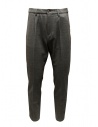 Cellar Door Chino asphalt grey wool trousers buy online CHINO MW196 97 ASFALTO