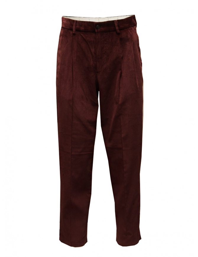 Cellar Door Modlu trousers in purple corduroy MODLU MC112 39 PORPORA mens trousers online shopping