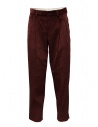 Cellar Door Modlu trousers in purple corduroy buy online MODLU MC112 39 PORPORA