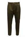 Cellar Door Chino khaki green trousers buy online CHINO MW148 78 BOTTIGLIA
