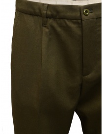 Cellar Door Chino khaki green trousers price