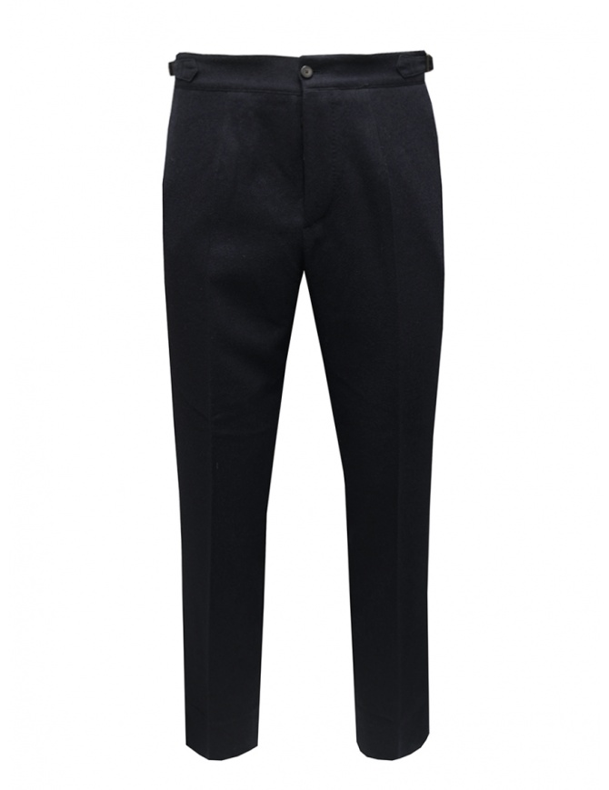 Cellar Door Vent dark blue wool trousers VENT MW148 69 DARK NAVY mens trousers online shopping