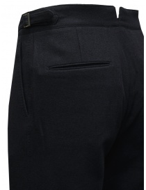 Cellar Door Vent dark blue wool trousers mens trousers buy online