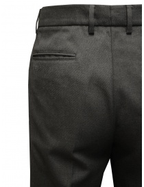 Cellar Door Modlu asphalt grey trousers with pleats mens trousers buy online