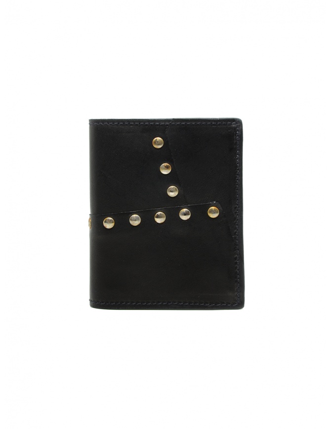 Guidi PT3_RV wallet in kangaroo leather with studs PT3_RV KANGAROO FG BLKT wallets online shopping
