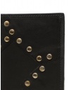 Guidi PT3_RV wallet in kangaroo leather with studs price PT3_RV KANGAROO FG BLKT shop online