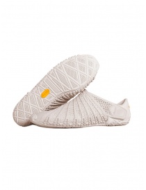 Womens shoes online: Vibram Furoshiki Knit sand white shoes