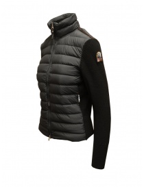 Parajumpers Farr black wool and down jacket
