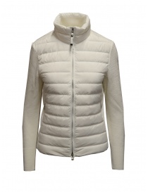 Parajumpers Farr giacca in lana e piumino bianca online