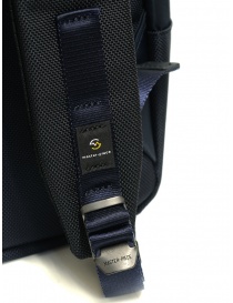 Master-Piece Time navy blue multipocket backpack