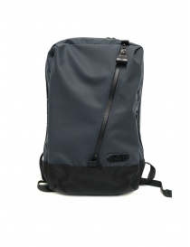 Bags online: Master-Piece Slick navy blue rubberized backpack
