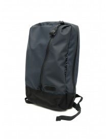 Master-Piece Slick navy blue rubberized backpack