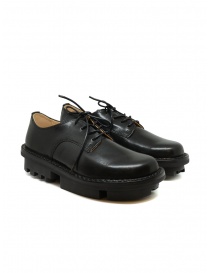 Womens shoes online: Trippen Sprint black leather lace-up shoes