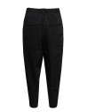 Zucca black shiny trousers with pleats shop online womens trousers