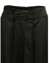 Zucca matt black trousers with pleats ZU09FF108 25 BLACK price