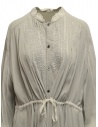 Zucca long veiled dress in fog grey ZU09FH021 02 WHITE price