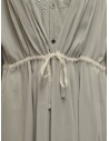 Zucca long veiled dress in fog grey ZU09FH021 02 WHITE buy online