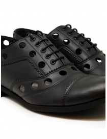 Zucca scarpe stringate traforate nere calzature donna prezzo