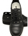 Zucca scarpe stringate traforate nere ZU17AJ409 26 BLACK prezzo