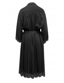 Zucca long black sheer dress