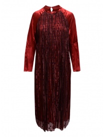 Abiti donna online: Zucca vestito lungo rosso a pois