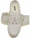 Zucca scarpe stringate bianche traforateshop online calzature donna