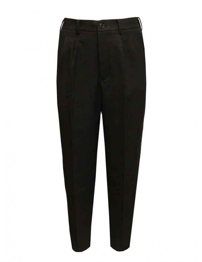 Zucca elegant black trousers with crease CZ09FF510 26 BLACK womens trousers online shopping