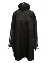 Zucca black waterproof poncho buy online ZU17FA171 26 BLACK