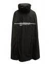 Zucca black waterproof poncho shop online womens jackets