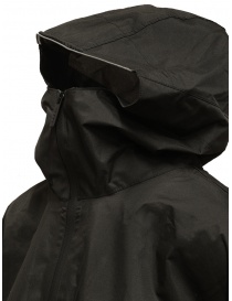 Zucca black waterproof poncho womens jackets buy online