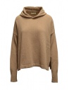 Ma'ry'ya hooded sweater in beige wool buy online YFK033 3DKBEIGE