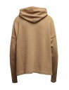 Ma'ry'ya hooded sweater in beige wool shop online womens knitwear