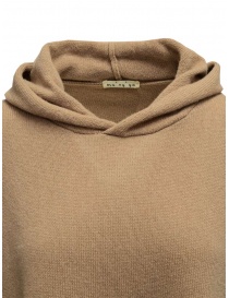 Ma'ry'ya hooded sweater in beige wool price