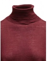 Ma'ry'ya burgundy cashmere and merino wool turtleneck YFK073 6BORDEAUX price