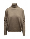 Ma'ry'ya turtleneck in taupe cashmere blend buy online YFK073 3TAUPE