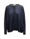Ma'ry'ya blue wool sweater with buttons buy online YFK075 10NAVY