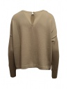 Ma'ry'ya boxy sweater in walnut merino wool shop online womens knitwear
