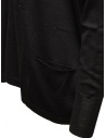 Ma'ry'ya black wool sweater with buttons YFK075 11BLACK buy online