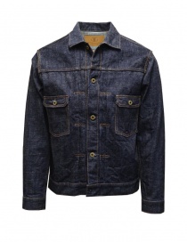 Japan Blue Jeans giubbino in denim blu scuro J386621 16.5oz TYPE2 order online
