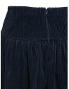 Sara Lanzi blue corduroy skirt 05B.08 MIDNIGHT BLUE price