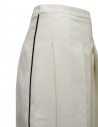 Sara Lanzi white pleated A-line skirt 03C.01 MILK price