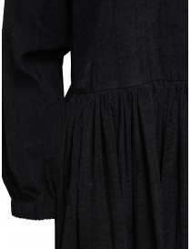 Sara Lanzi abito in velluto nero con colletto a fiore abiti donna acquista online