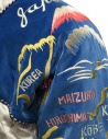 Kapital bomber jacket / pillow in grey rayon and blue velvet K2110LJ066 BLUE buy online