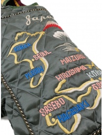 Kapital jacket-pillow embroidered Japan in khaki color mens jackets buy online